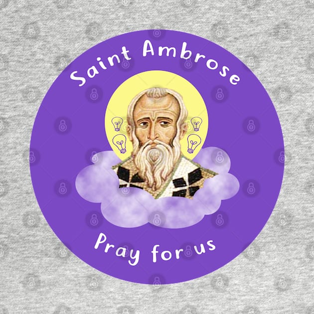 Saint Ambrose by kaileekuropas